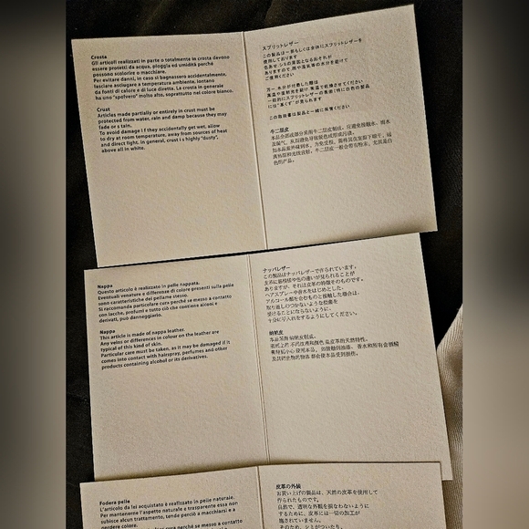 Fendi Roma White Drawstring Dust Bag Cover Pouch Replacement Authenticity Cards - Picture 8 of 11